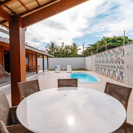 Casadecastelhanos, Quadra Do Mar De Castelhanos, 4 Suites Com Ar, Churrasqueira, Piscina, Hidromassagem, Cozinha Integrada Gourmet Ideal Para Familia E Amigos Anchieta  Dış mekan fotoğraf