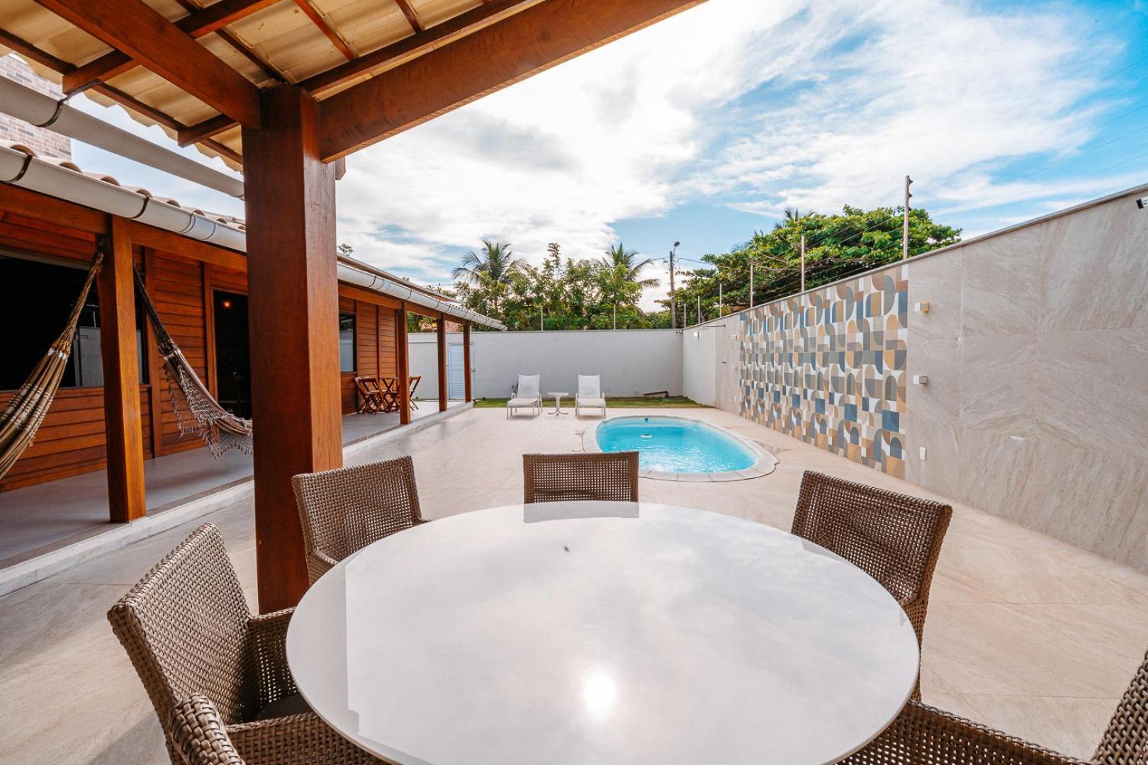 Casadecastelhanos, Quadra Do Mar De Castelhanos, 4 Suites Com Ar, Churrasqueira, Piscina, Hidromassagem, Cozinha Integrada Gourmet Ideal Para Familia E Amigos Anchieta  Dış mekan fotoğraf