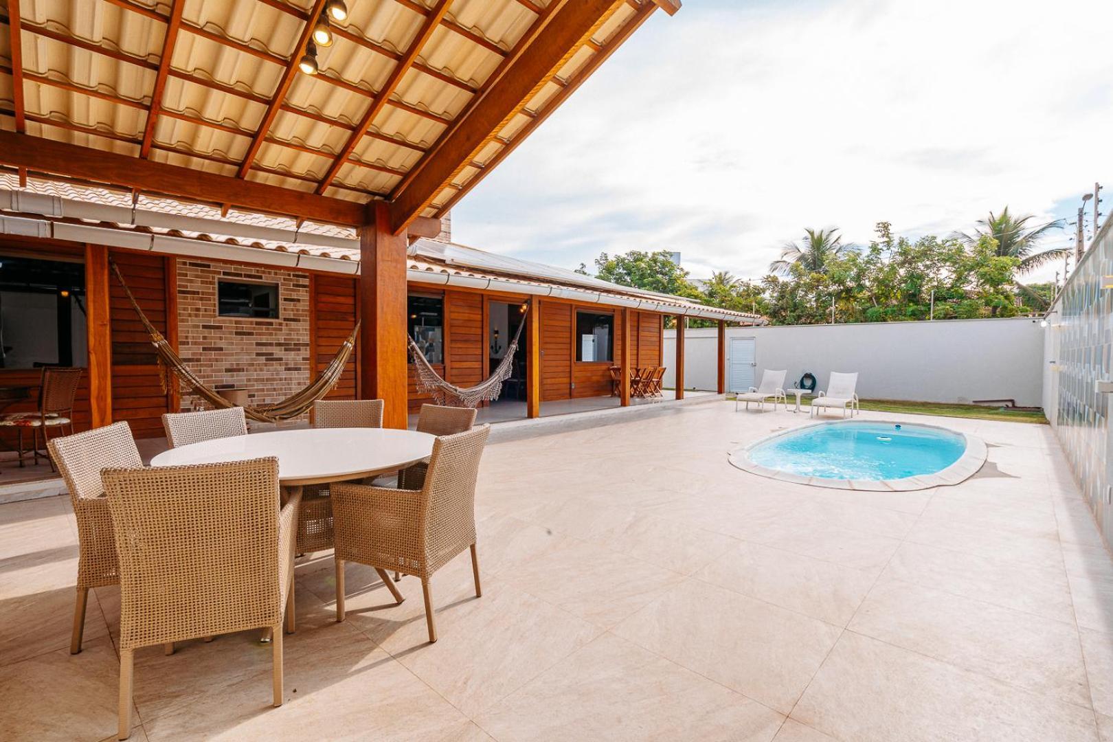 Casadecastelhanos, Quadra Do Mar De Castelhanos, 4 Suites Com Ar, Churrasqueira, Piscina, Hidromassagem, Cozinha Integrada Gourmet Ideal Para Familia E Amigos Anchieta  Dış mekan fotoğraf